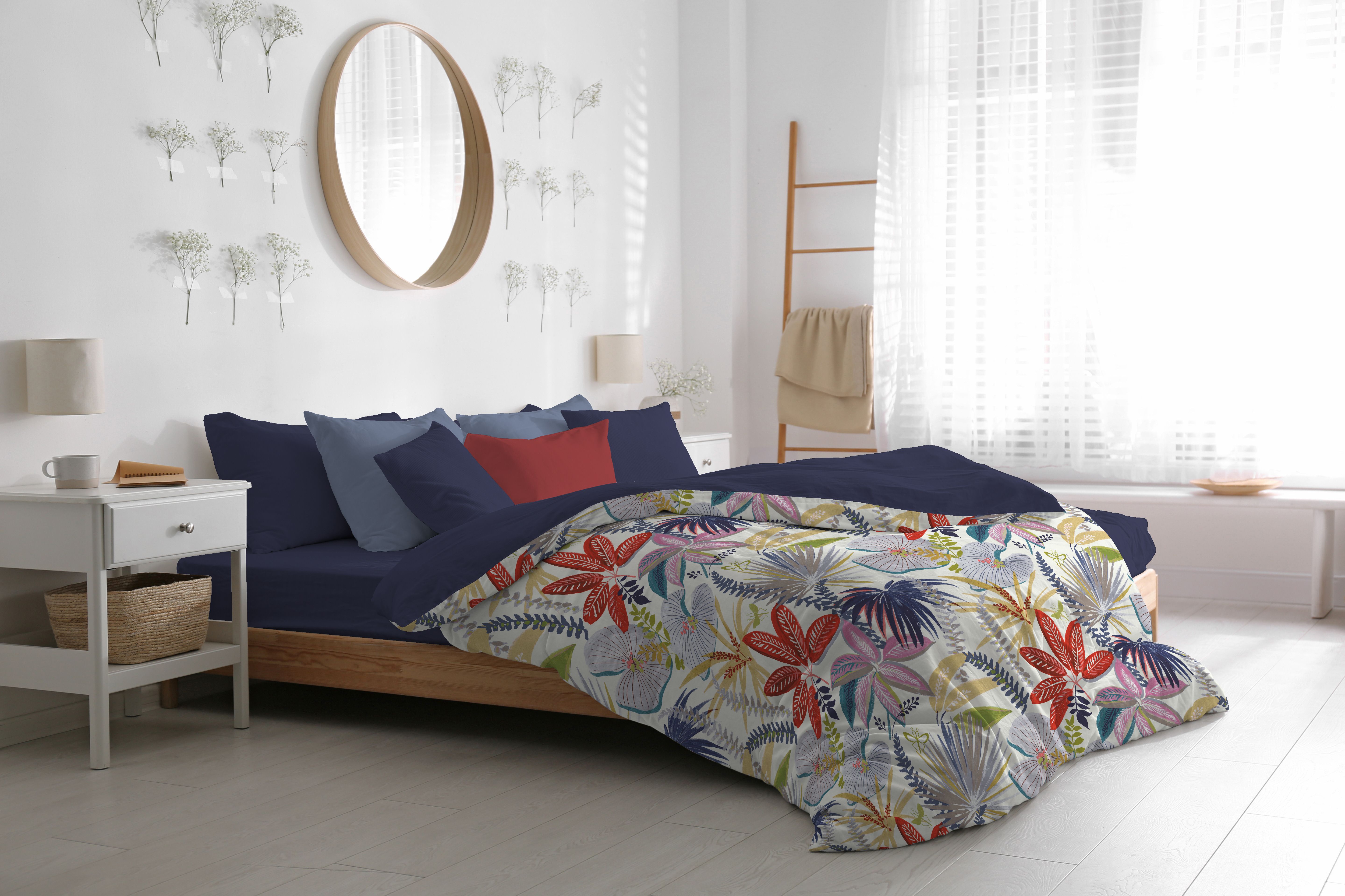 طقم بيت لحاف مفرد ونص 3 قطع Canete Tropi - نوم مريح