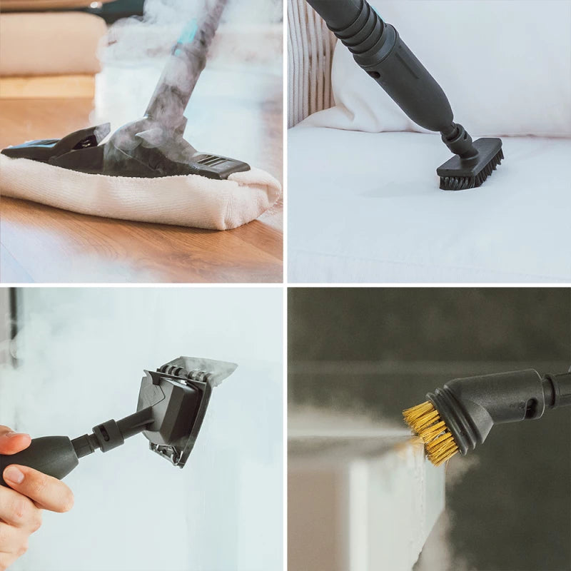 Cecotec 2000W Multi-Purpose Steam Cleaner — Chemical-Free Sanitization for Every Surface