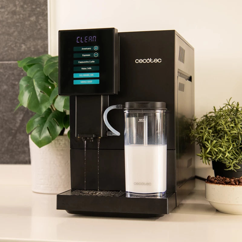 سيسوتيك Cremmaet Compactccino — ماكينة إسبريسو سوبر أوتوماتيك من الحبة للكوب بضغطة واحدة
