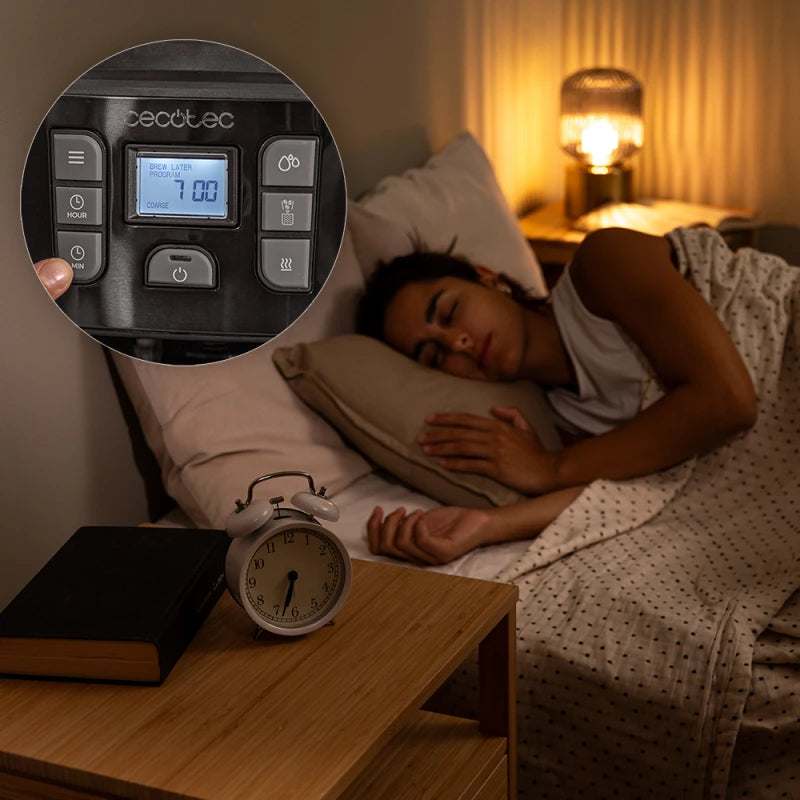 ماكينة قهوة Cecotec 66 & رقمية مع مطحنة 1.8 لتر