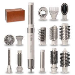 Cecotec CeramicCare 14-in-1 AirGlam Champagne 1400W Coanda Hair Styler