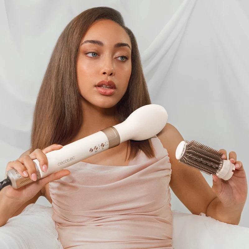 سيسوتيك CeramicCare AirGlam Champagne 14 في 1 — 1400W Coanda | الصالون الكامل في جهاز واحد