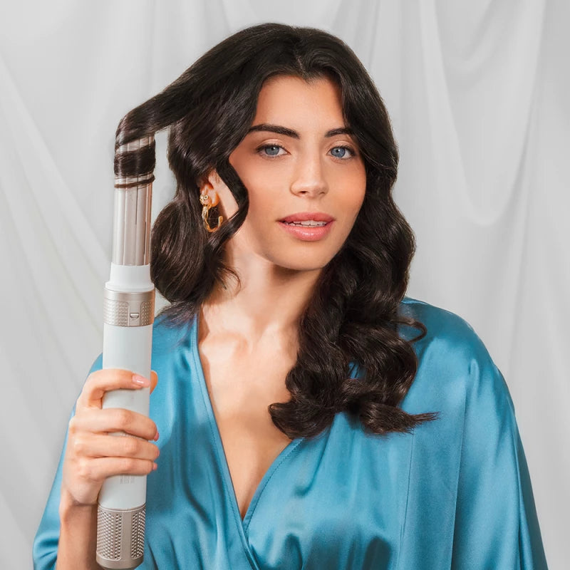 سيسوتيك CeramicCare AirGlam Champagne 14 في 1 — 1400W Coanda | الصالون الكامل في جهاز واحد