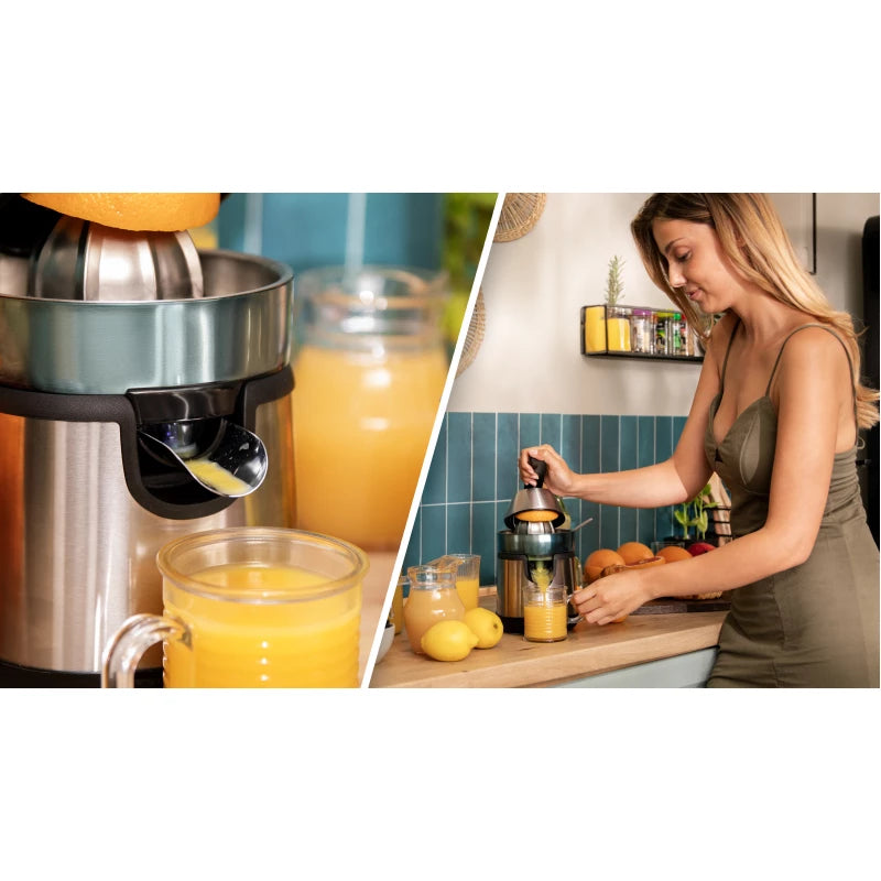 Cecotec Electric Citrus Juicer 120W — High-Power Daily Fresh Juice for Families