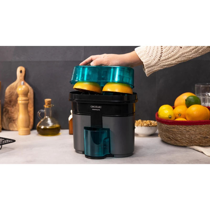 Cecotec Electric Citrus Juicer 90W — Fresh Orange & Citrus Juice in Seconds