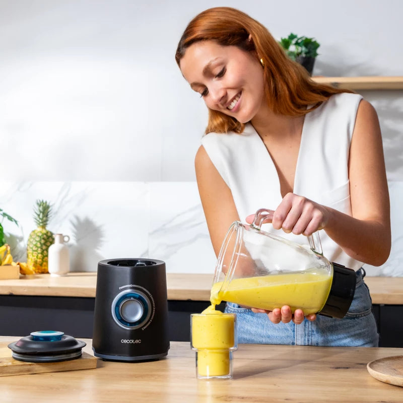 Cecotec 2000W High-Performance Jug Blender — Maximum Titanium Power for Any Task