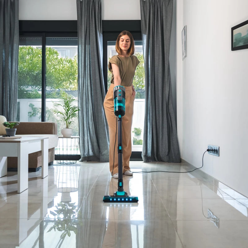 Cecotec Conga 700 PowerHead Upright Vacuum — Deep Carpet Cleaning, Corded Power
