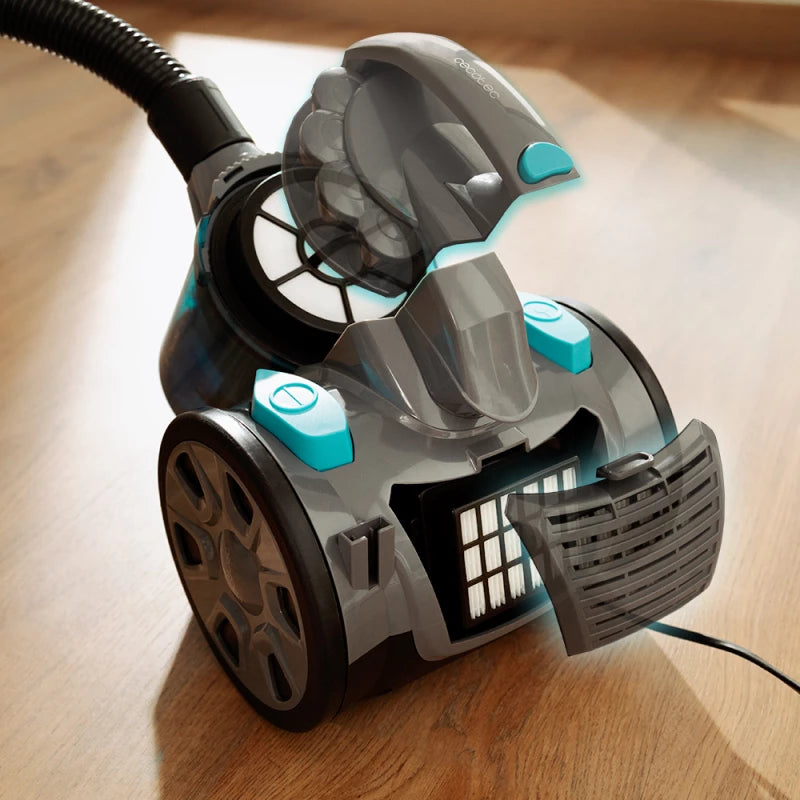 Cecotec 800W Bagless Cylinder Vacuum Cleaner — Powerful Suction, No Bags