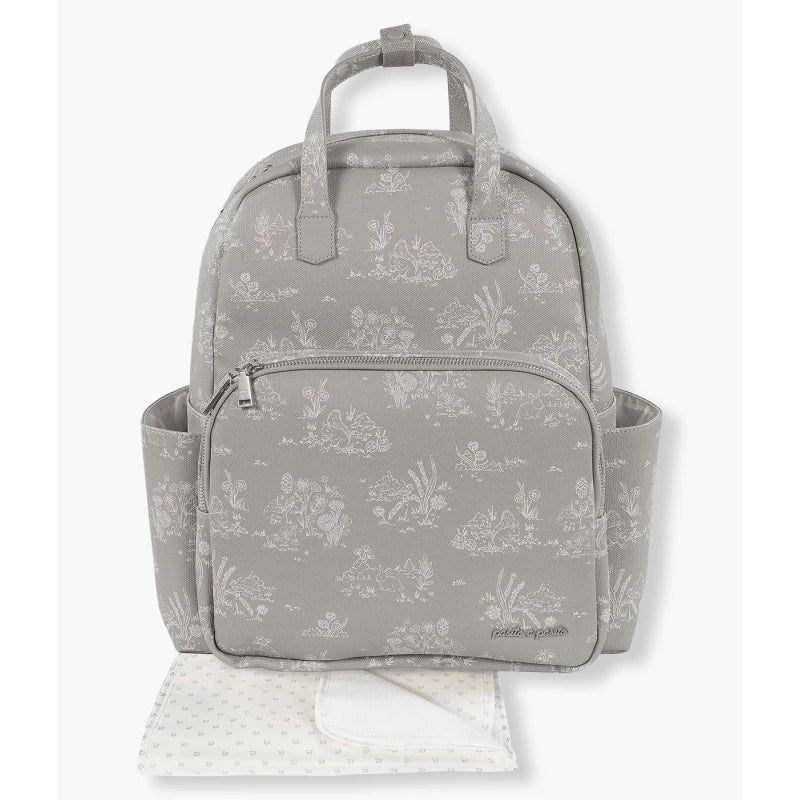Pasito a Pasito Toile de Jouy Forest Diaper Backpack – Stylish