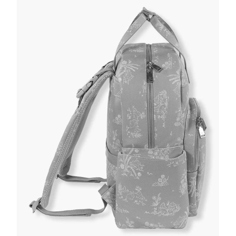 Pasito a Pasito Toile de Jouy Forest Diaper Backpack – Stylish