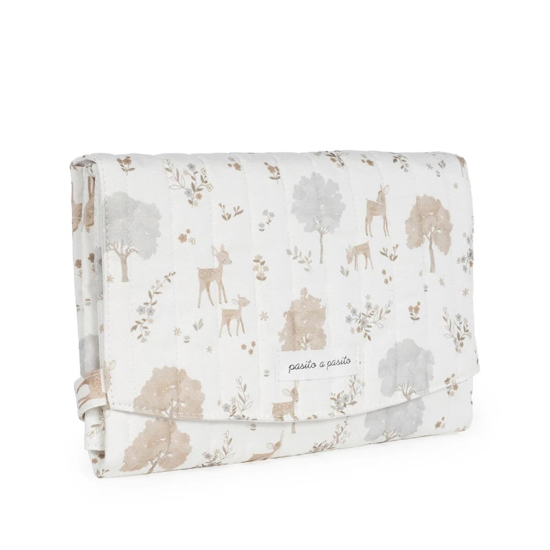 Pasito a Pasito Nara Beige Baby Changing Mat – Travel-Friendly