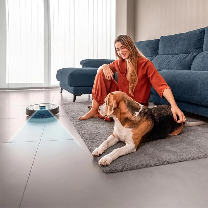 Cecotec Conga 9590 Spin Revolution Robot Vacuum — Spinning Mop, Laser Navigation