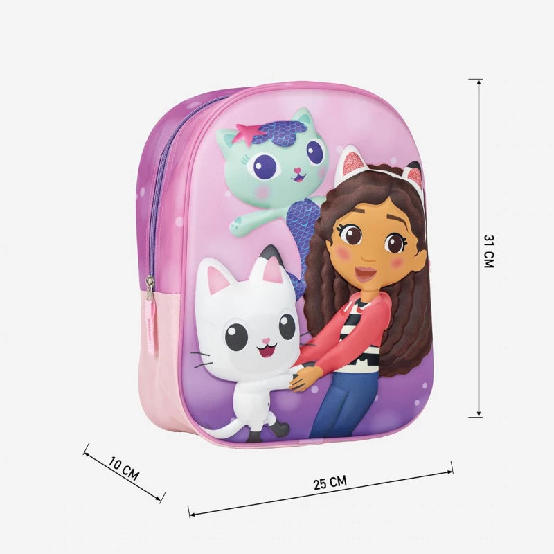 حقيبة أطفال Cerda 3D Gabby’s Dollhouse – ممتعة ومريحة
