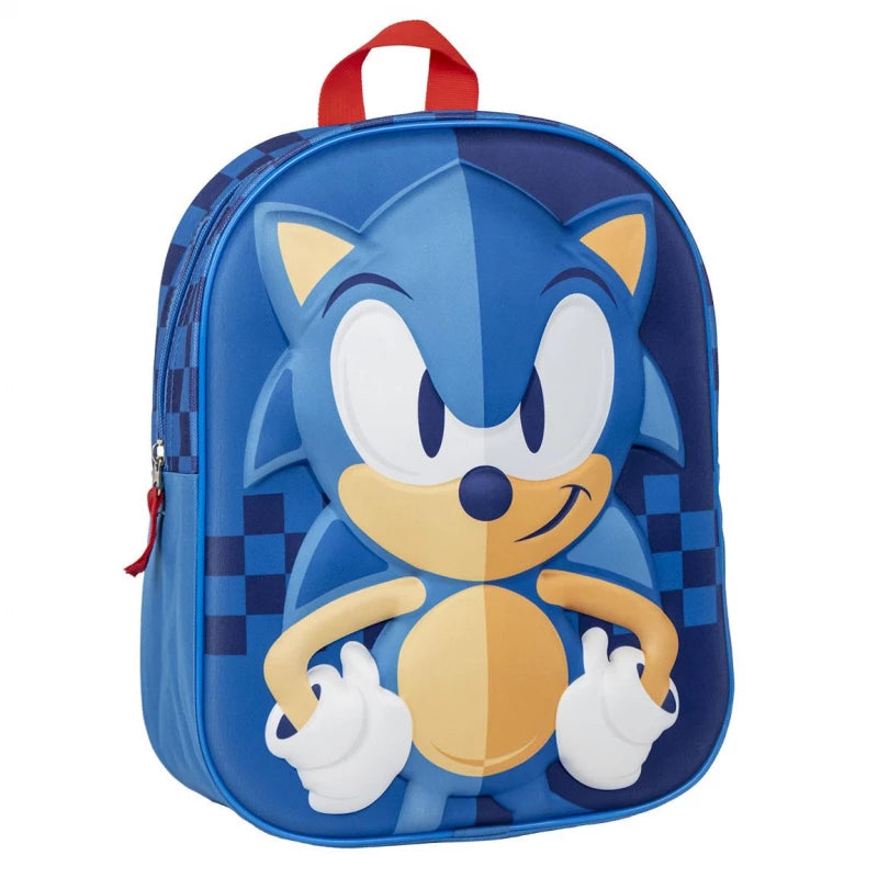 حقيبة أطفال Cerda 3D Sonic – خفيفة ومناسبة للمدرسة