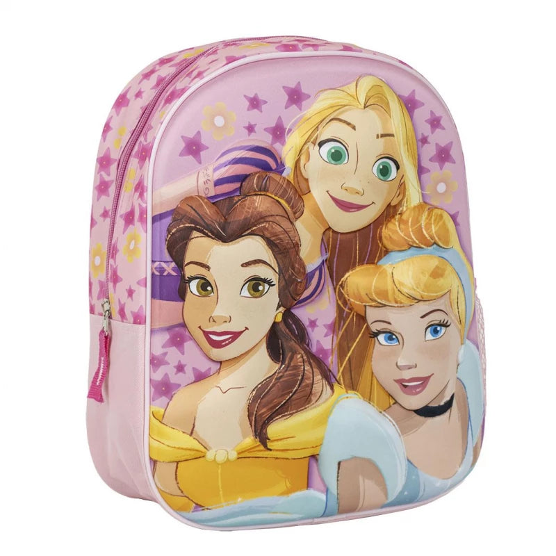 Cerda Kids Backpack 3D Princess – Age 3+ – Cute & Lightweight