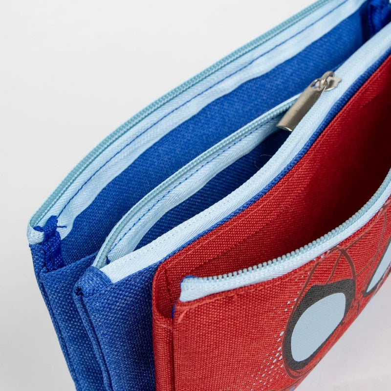 Cerda Spidey Pencil Case – 3 Compartments – Age 3+