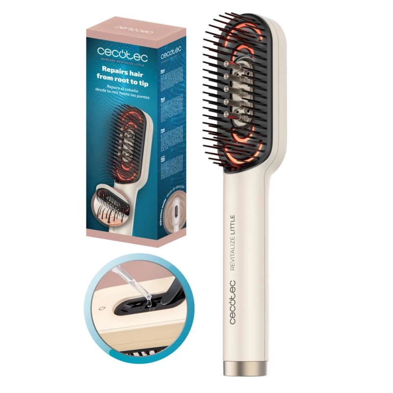 فرشاة شعر Cecotec LED مع سيروم ومساج اهتزازي