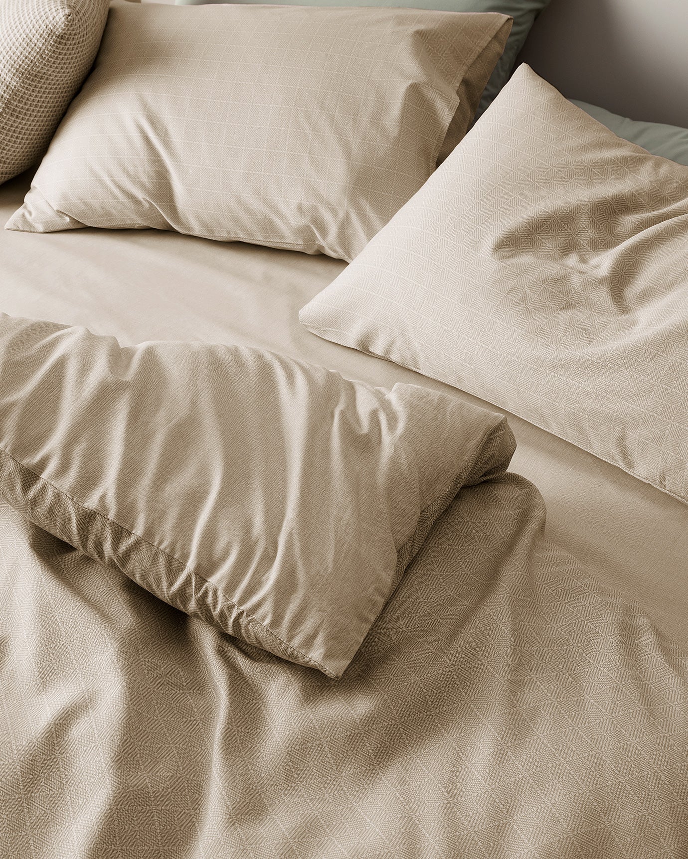 Odette Double Size Duvet Cover Set - Ranforce Patterned - Madame Coco JO