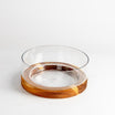 Velvet Glass Salad Bowl 8.7*22 cm