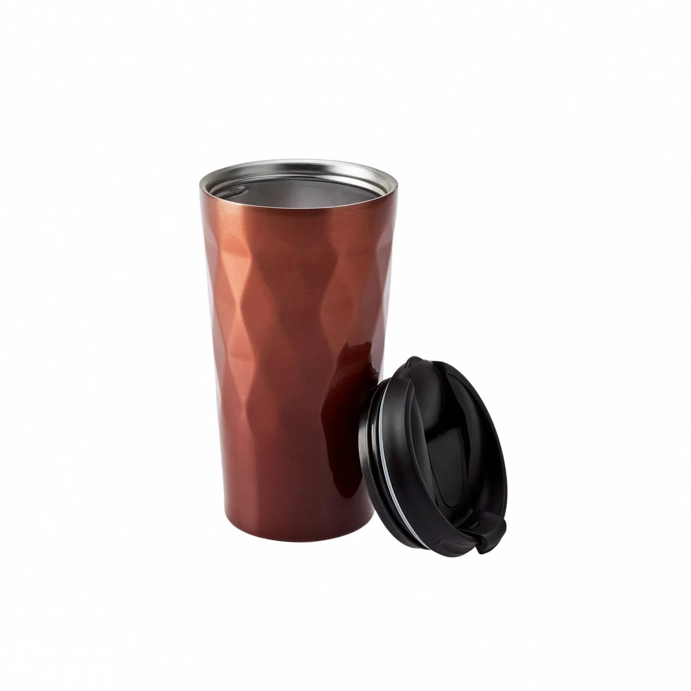 Karaca Diamond Red Copper Thermos 350‑450ml – Leak‑Proof & Stylish