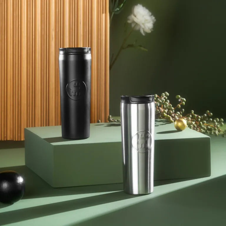 كاراجا مُهر ترمس حراري ستانلس ستيل أو أسود – 430 مل