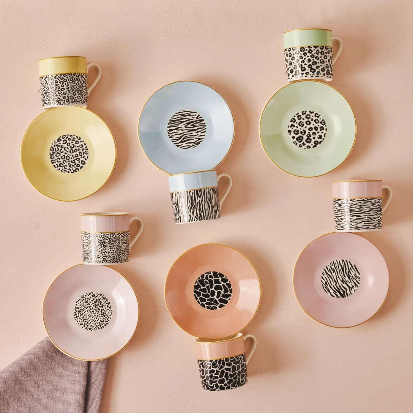 طقم فناجين قهوة كاراجا بالي 80 مل – 6 قطع أنيقة