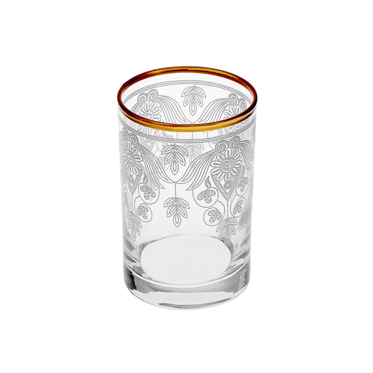 طقم كاسات كاراجا ديرين ذهبي – 6 قطع بجانب القهوة