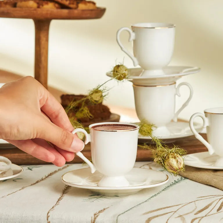 طقم فناجين قهوة كاراجا ألين 6 أشخاص 85 مل