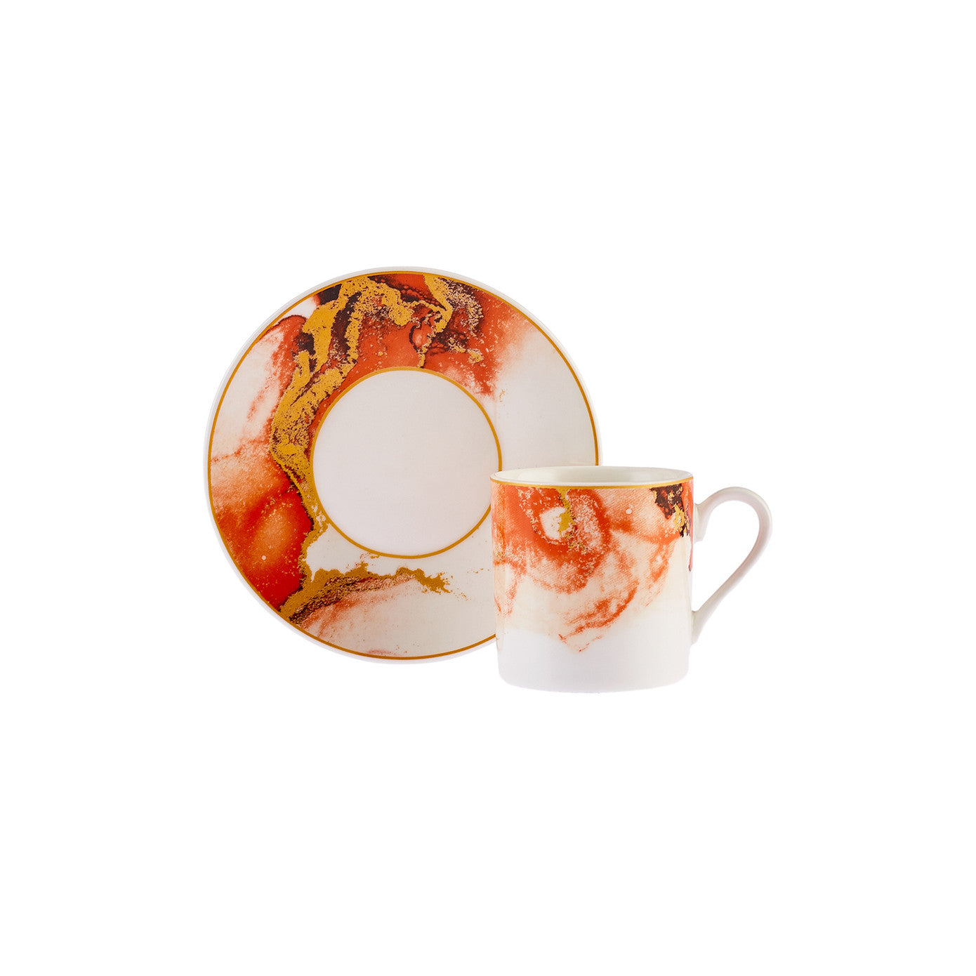 طقم فناجين قهوة كاراجا أتيش 6 أشخاص 80 مل