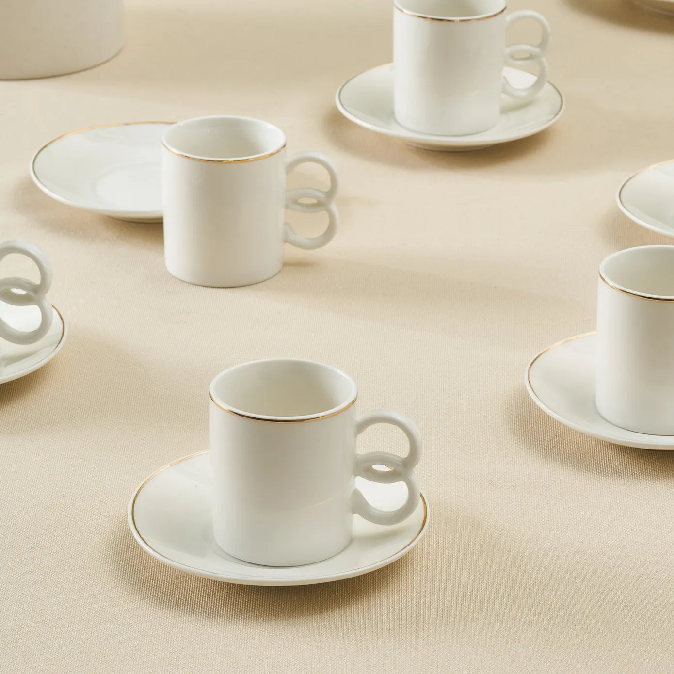 طقم فناجين قهوة كاراجا فوليا ٦ قطع ٩٠ مل