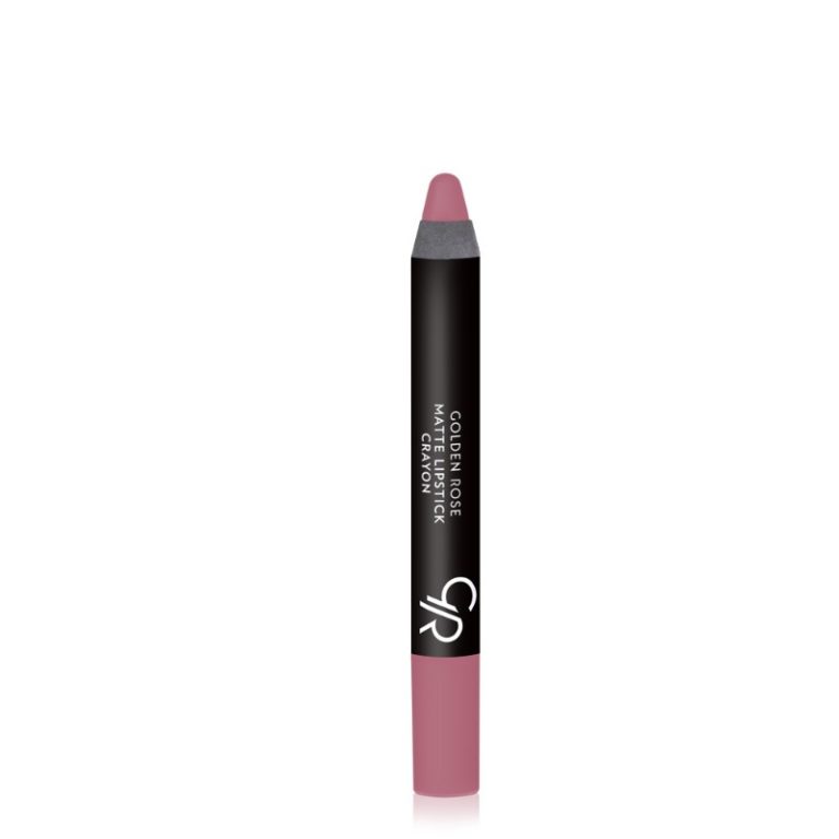 Golden Rose Matte Lipstick Crayon No.10 – Rich Matte Lip Color