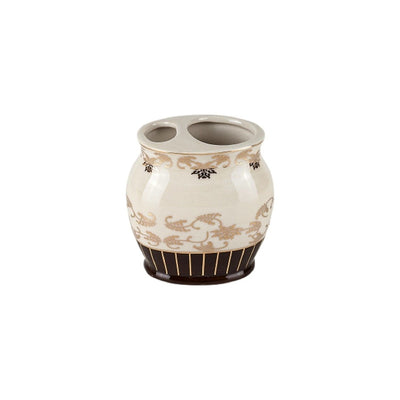 Primanova Julin Toothbrush Holder – Beige Ceramic