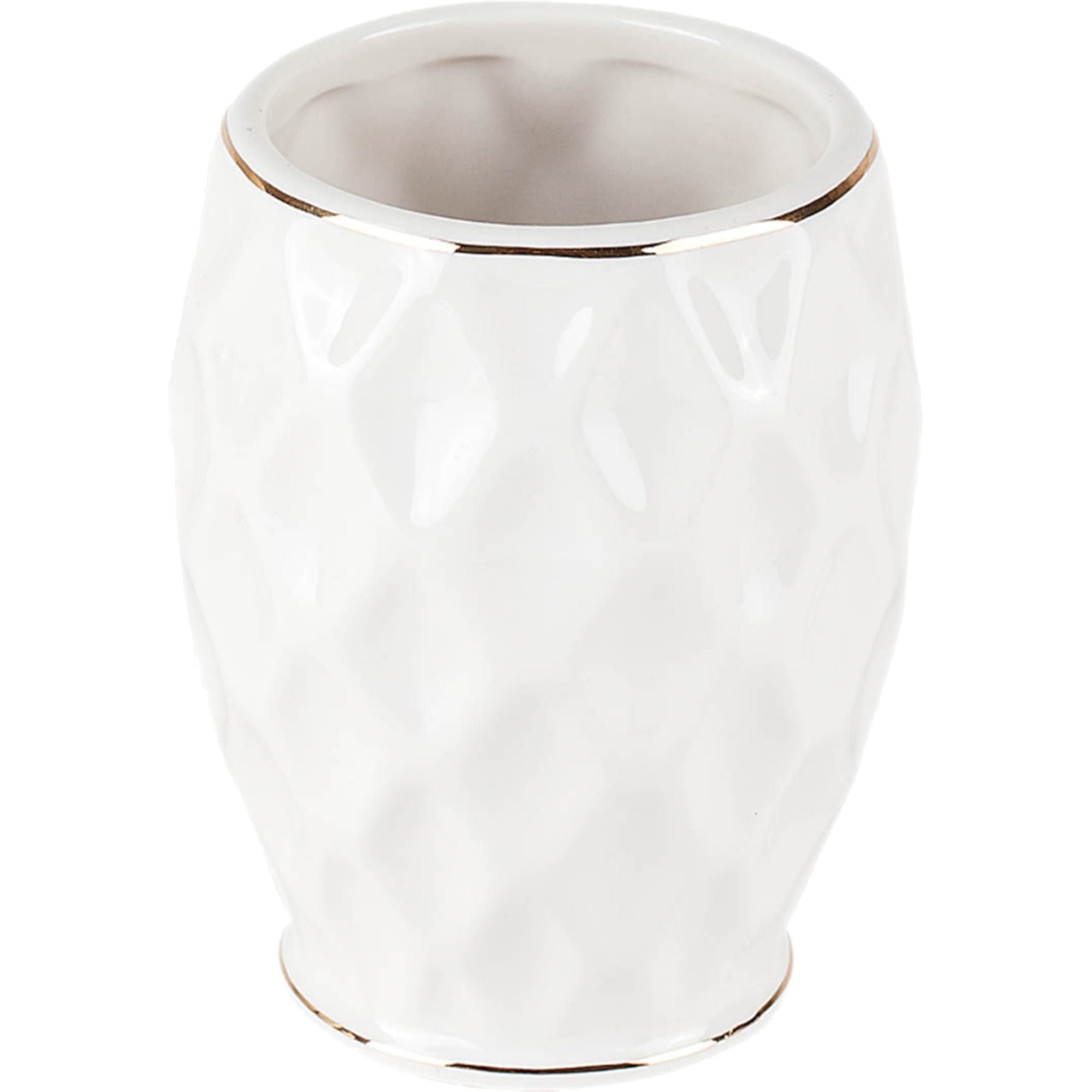 حامل فرشاة أسنان بريمانوفا زِن - سيراميك أبيض