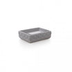 Primanova Nero Soap Dish Gray – Elegant Ceramic Design