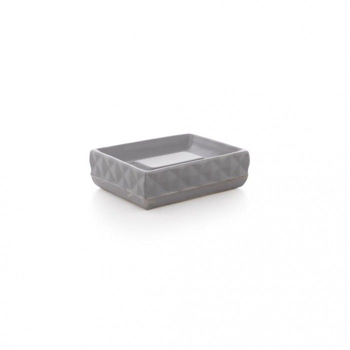 صحن صابون بريمانوفا نيرو رمادي – تصميم سيراميك أنيق