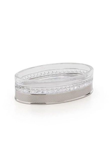 صحن صابون زجاجي بريمانوفا إستير – تصميم شفاف أنيق