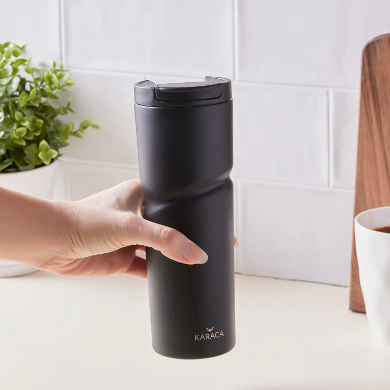 KARACA Capella Black Thermos – Elegant & Practical
