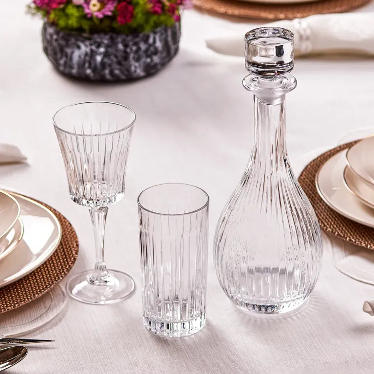 KARACA VERONA RCR 25-Piece Glass Set – Crystal Luxury