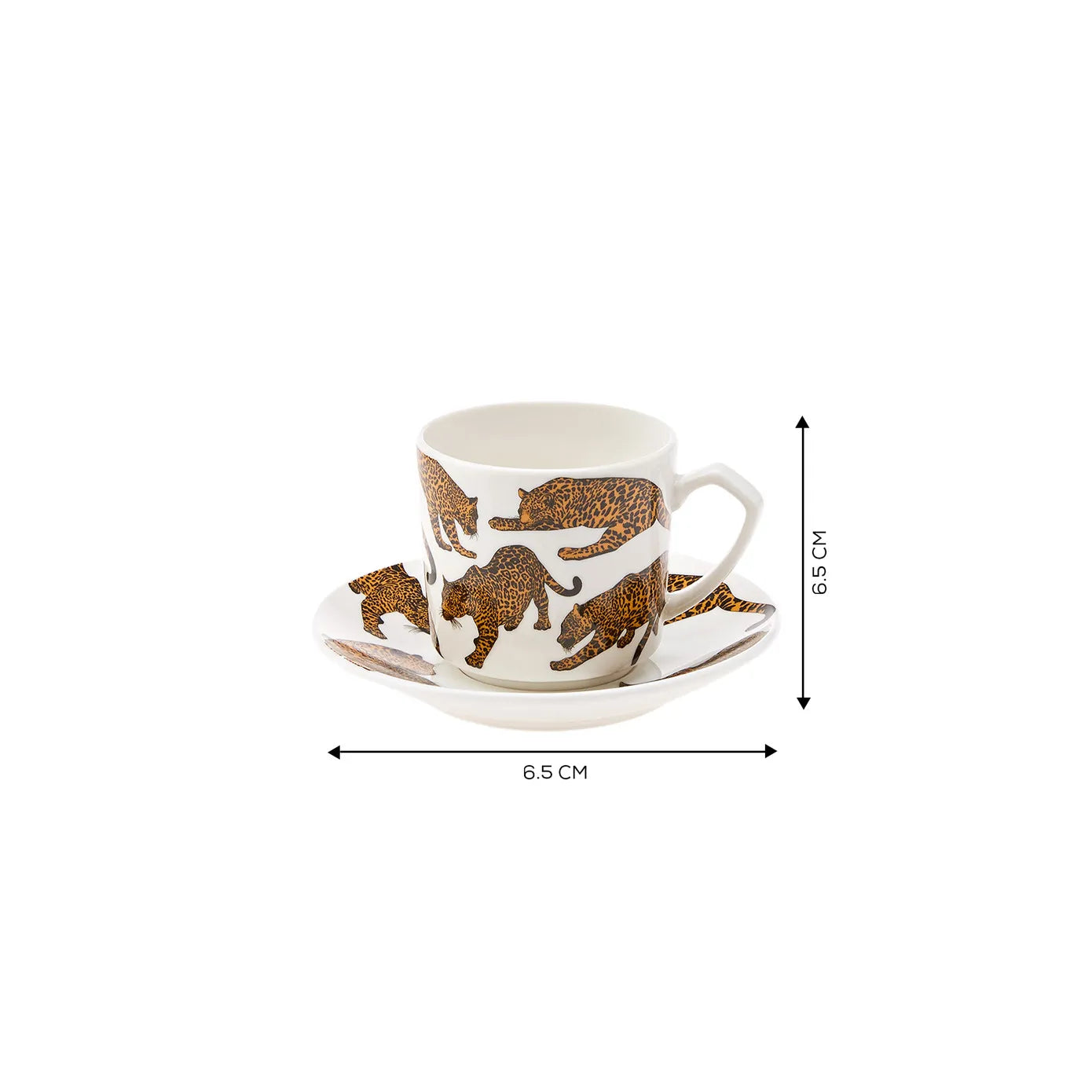 طقم قهوة كاراجا مادونا ٤ أشخاص – لون بني أنيق