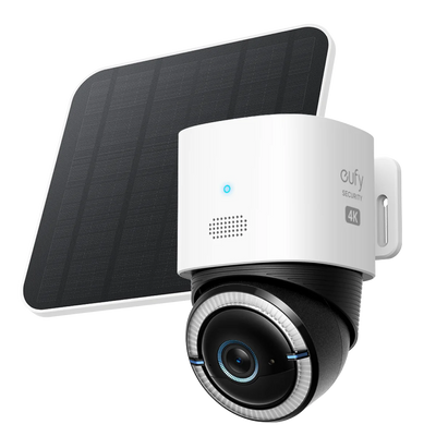 Anker eufy 4G LTE Cam S330 4K Security with AI Tracking & Solar Power