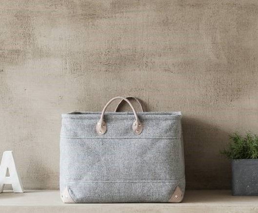 Aquanova Lubin Large Storage Basket – Elegant Grey