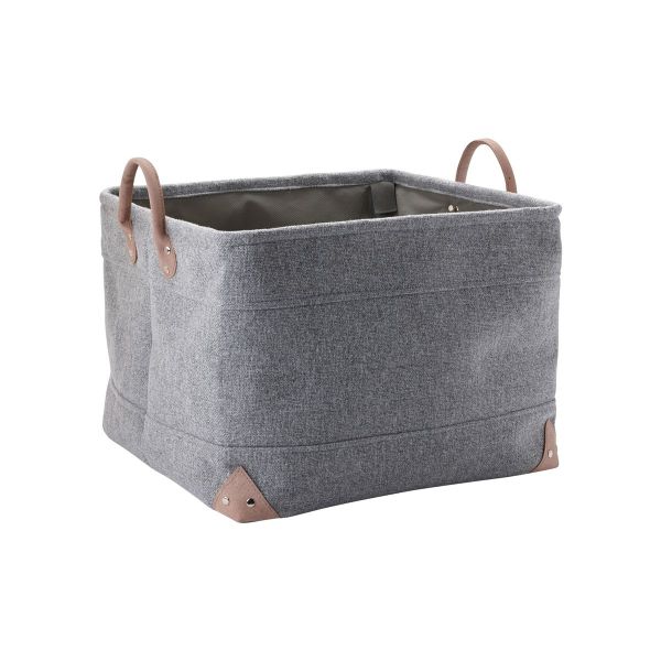 Aquanova Lubin Large Storage Basket – Elegant Grey