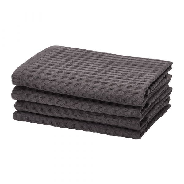 Aquanova Erin Bath Towel Dark Gray 100×150 cm Soft & Absorbent