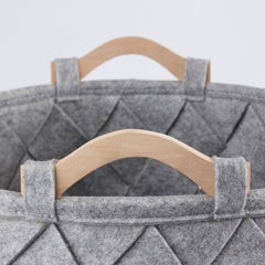 Aquanova Amy Storage Basket 7L – Stylish Grey Organizer