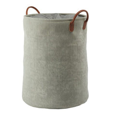 Aquanova York Laundry Basket 76L - Light Gray Green