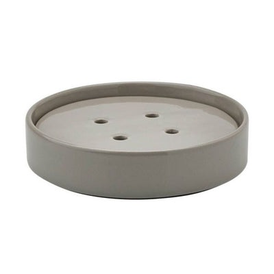 Aquanova Forte Soap Dish - Greyish Green Ceramic Luxury