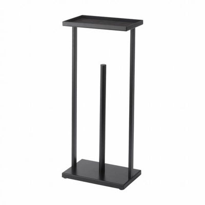Aquanova Moon Black Toilet Tissue Stand – Elegant Design