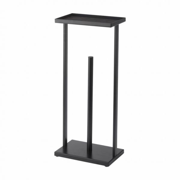 ستاند مناديل تواليت أسود من Aquanova Moon – تصميم أنيق