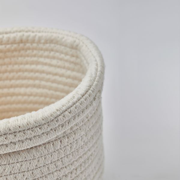 Aquanova Rena Storage Basket 12L – Ivory