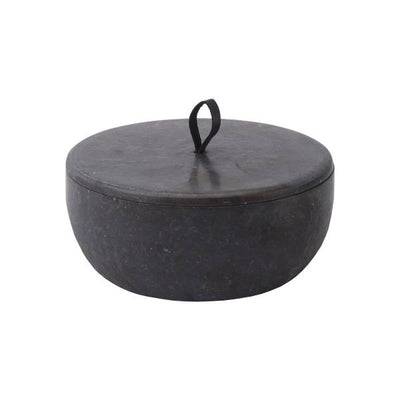 Aquanova Hammam Covered Bowl – Elegant Dark Grey